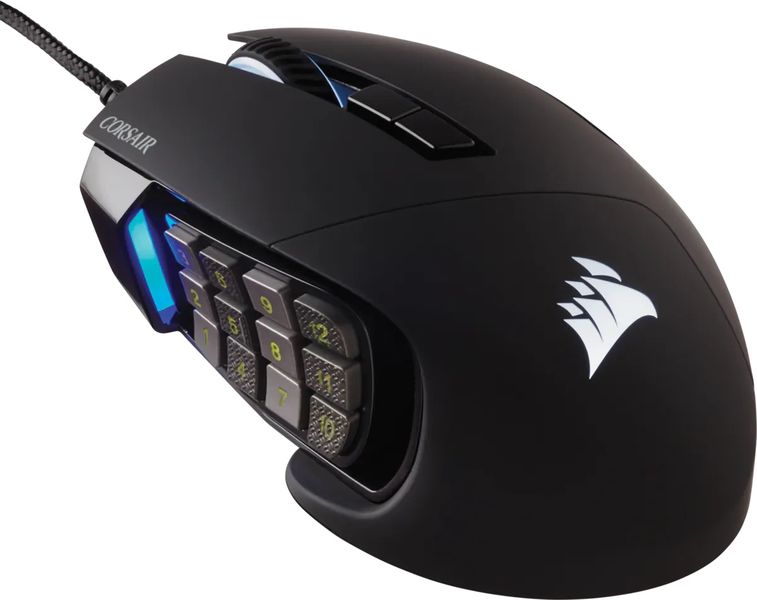 Corsair SCIMITAR RGB ELITE RGB Wired Gaming Mouse &amp; Repositionable Buttons