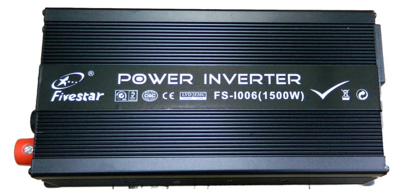 1 500W, 12V FS-I006 Fivestar Modified Sine Power Inverter