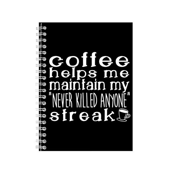 Coffee 2 Notebook Gift Idea Writing Book Notepad Pad 37