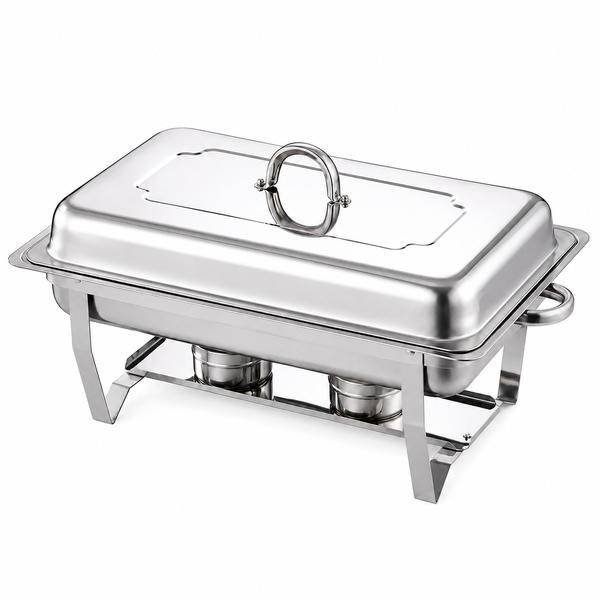 Stainless Steel Buffet Chafer 55.5cm with Fuel Heating for SA Catering