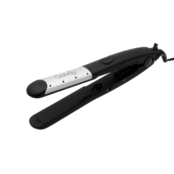 Carmen Wet &amp; Dry Ceramic Hair Straightener Black