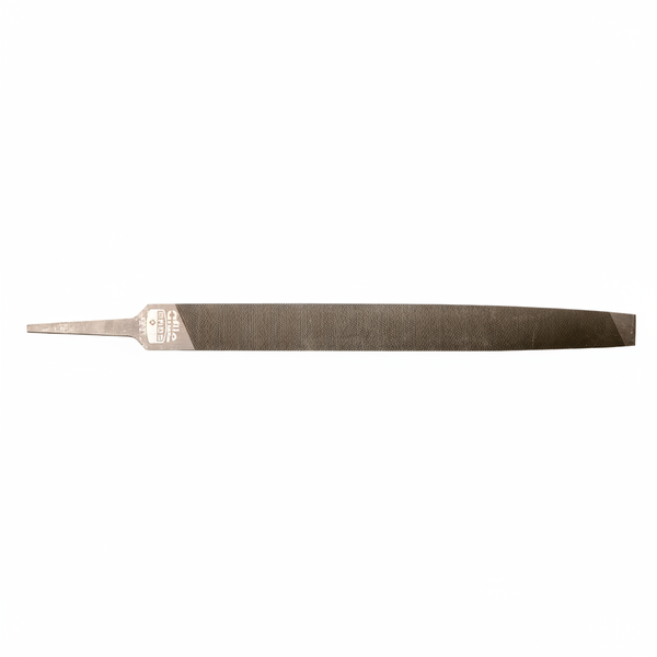 Afile - Durable Flat Second Cut File for Wood and Metalworking - 200mm