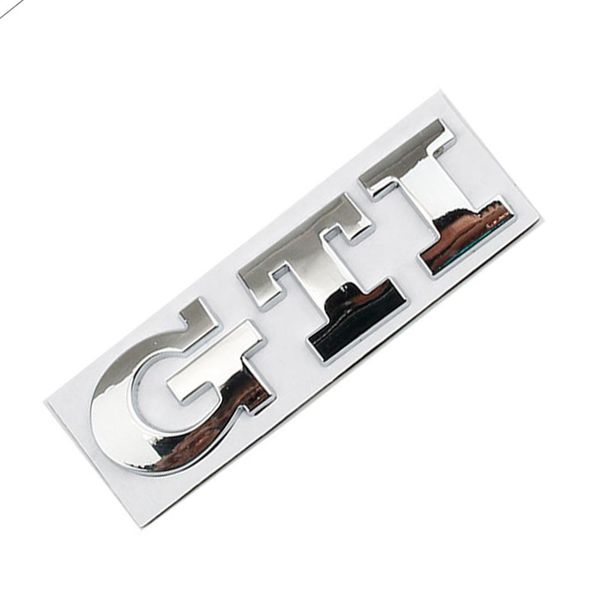 Rear Tail Modified Three-Dimensional Metal Car Stickers Suitable for GTI Volkswagen