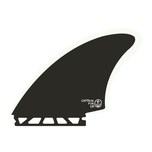 Captain Fin CF KEEL ST Fin Black