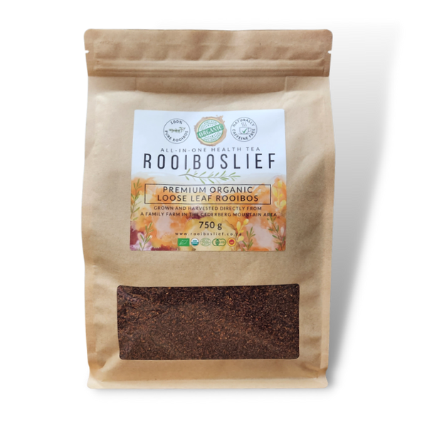 Rooiboslief - 750g 100% Organic Loose Leaf Rooibos Tea