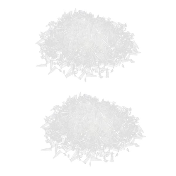 1000 Pcs Laboratory Clear White Mark Printed Plastic Centrifuge Tube 1 5Ml