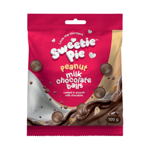 Beyers Swp M/Choc Balls Peanuts - 12Pack x 100g