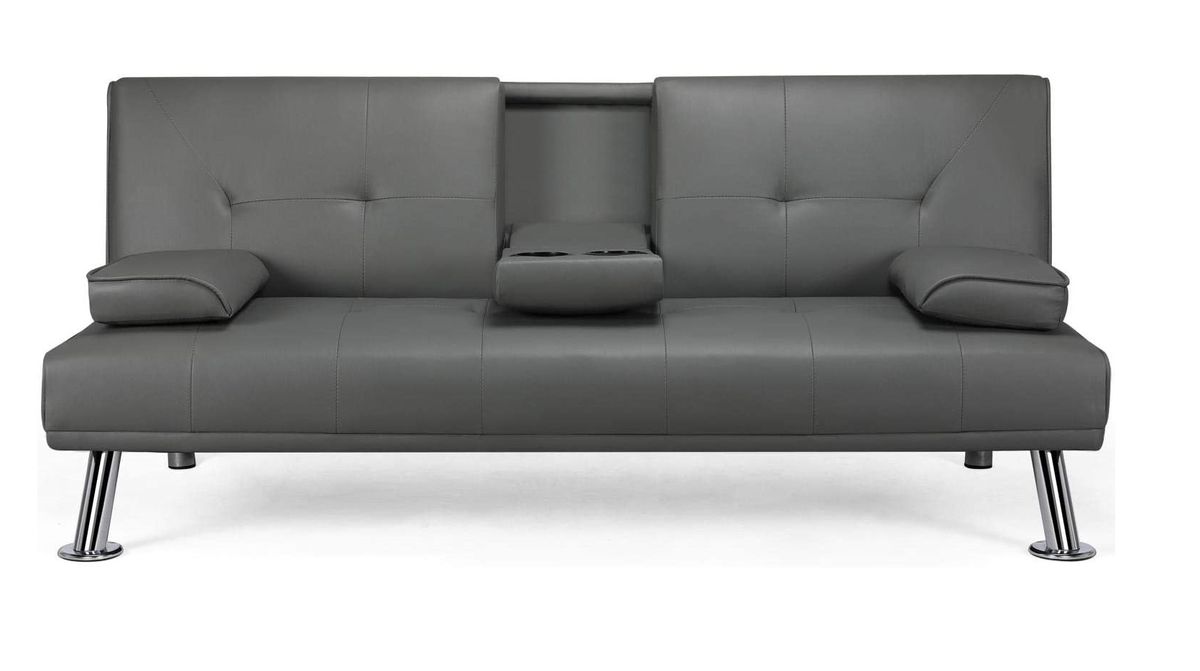 Sleeper Couches Console / Cup Holder Grey Colour Buy Online in