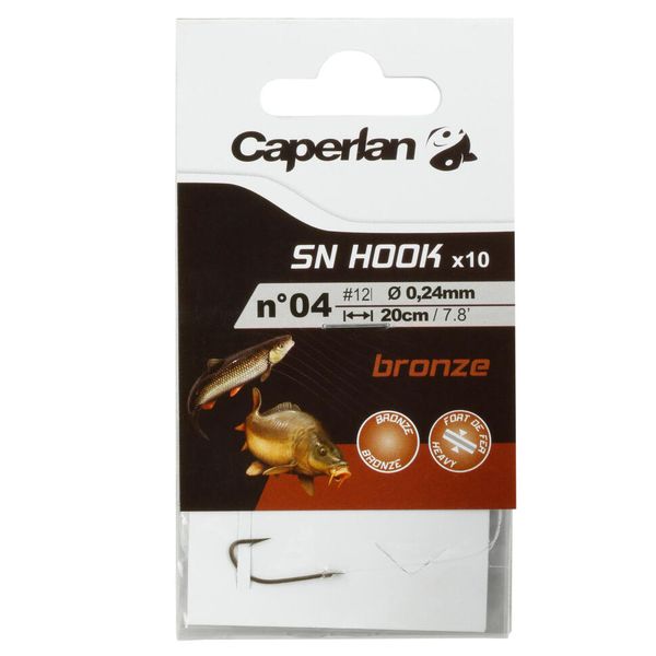 Caperlan SN Hook Bronze Rigged Hooks