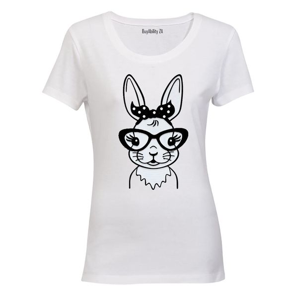 Bow Bunny - Easter - Ladies - T-Shirt