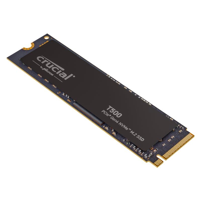 Crucial T500 1TB TLC NAND PCIe Gen 4 x4 NVMe M.2 Internal SSD w/ Heatsink -  Micro Center