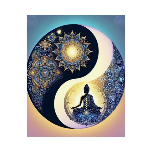 Harmony Within the Infinite Paint by Number Kit for Adults