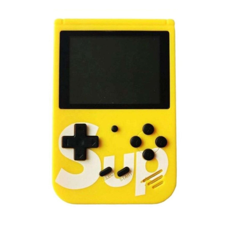 X400 Yellow Handheld Game Console 3-inch Screen 400 Retro Games Image