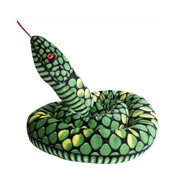 Toy Plush Animal Jumbo Snake 260cm Long