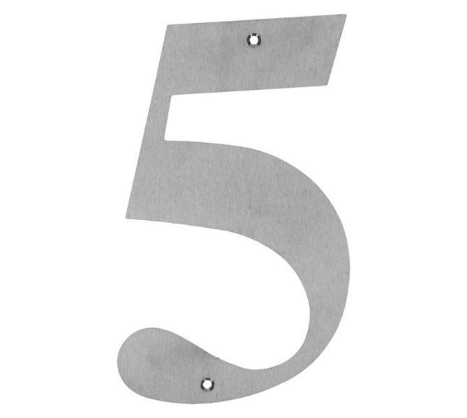 Number 5 - Silver 76 x 1.2mm