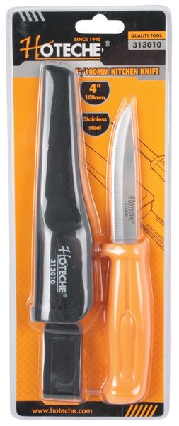 Hoteche 100mm Stainless Steel Kitchen Knife with Sheath