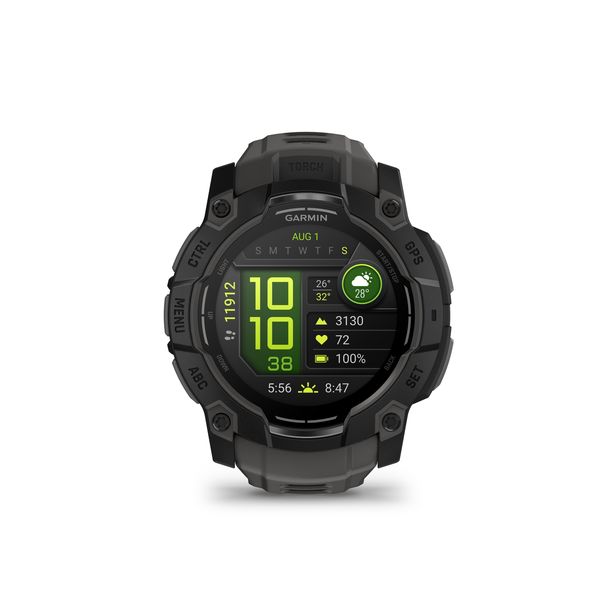 Garmin Instinct 3,50mm,AMOLED,Black Bezel with Charcoal Band