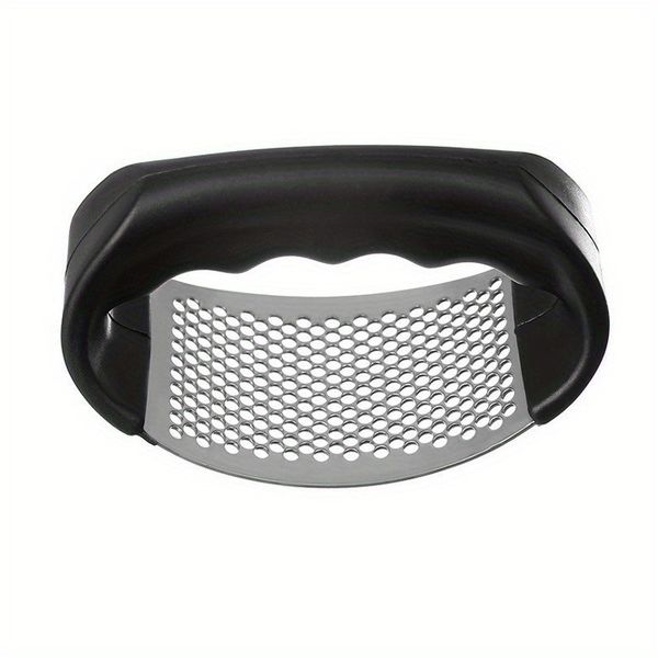 Stainless Steel Garlic Press - Lever-Action, Easy Clean, for Garlic &amp; Herbs