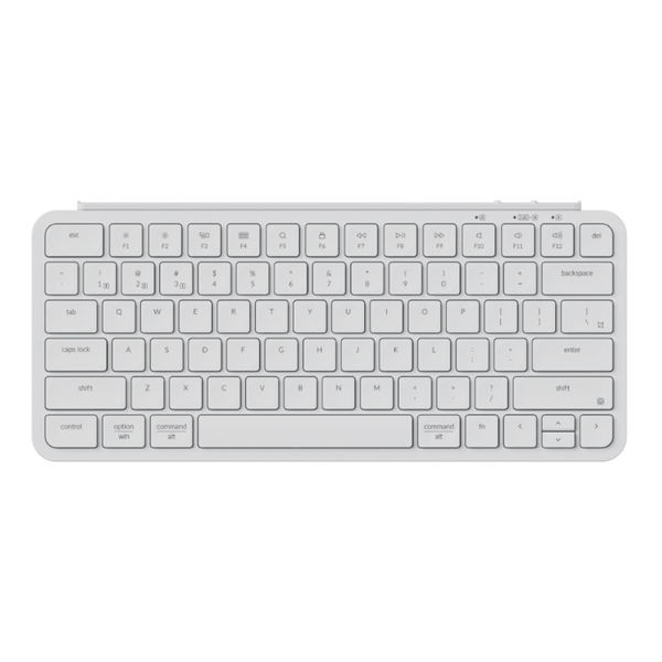 Professional Office White Slim Wireless Keyboard