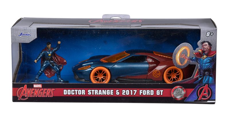 Jada Marvel Doctor Strange 2017 Ford GT 1:32 with Dr Strange Figure