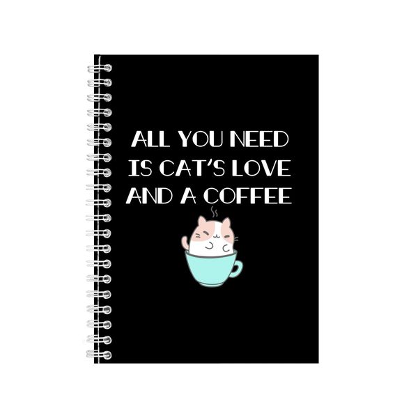 Cats Love Notebook Pet Gift Idea Writing Book Notepad Pad 23