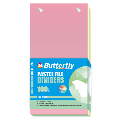 Pastel Assorted Colours Paper & Board - RBE Stationery Mnf