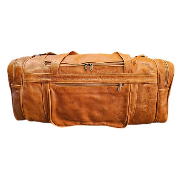 Leather Duffle bag / Travel bag / Gym bag / Weekender bag
