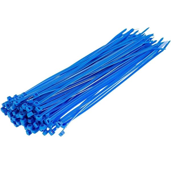 Cable Ties,100 pieces 3.6x200mm,Nylon Zip Ties,10 colors