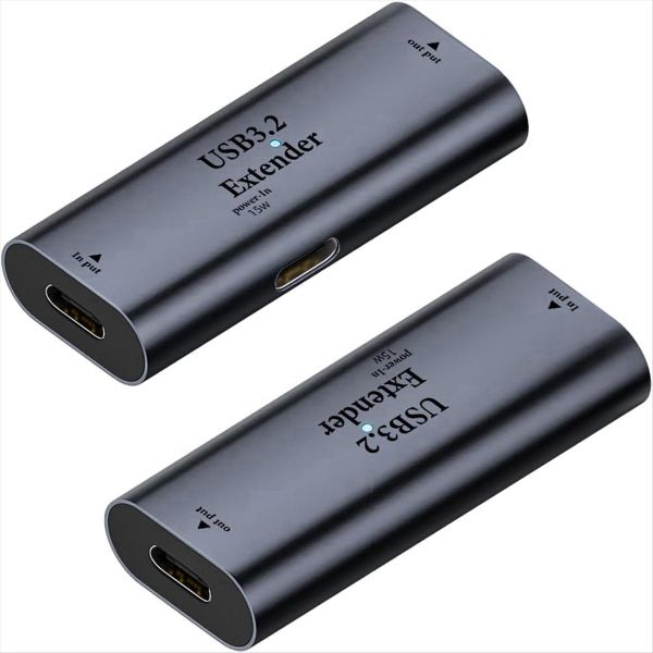 Usb C To Usb C Adapter 5Gbps 15W Signal Amplifier Extender
