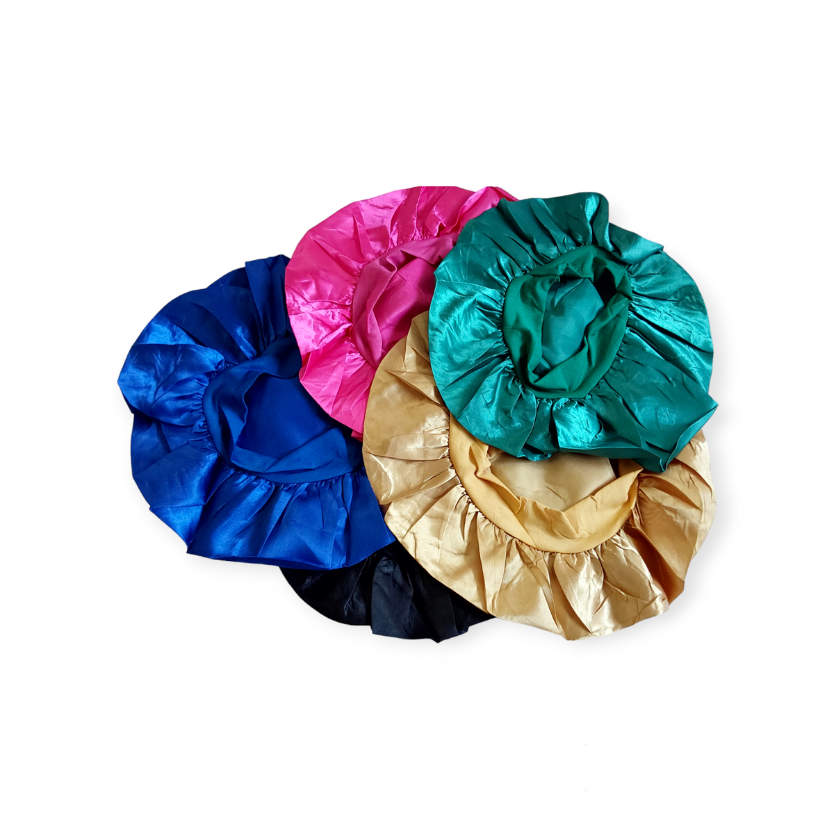 5 Piece Satin Sleeping Hair Bonnets | Shop Today. Get it Tomorrow ...