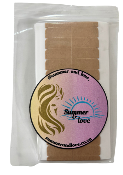 120 x Super High Strength Hair Tapes for Tape Hair ( Summer and Love)