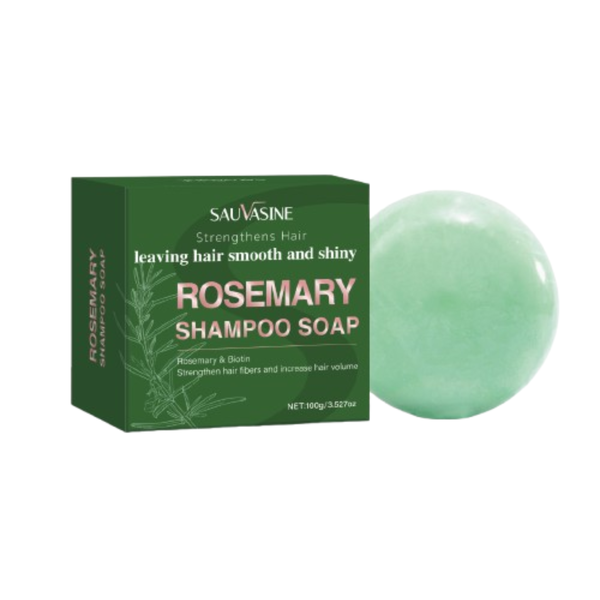 Sauvasine Rosemary And Biotin Shampoo Soap Strengthen Hair Increase Hair Volume