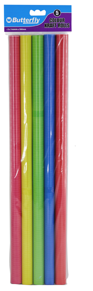 Butterfly Colour Kraft Paper 700Mm Roll - 500Mm 70Gsm - Includes 25 Rolls