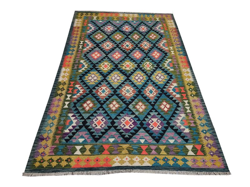 Fine Handmade Maimana Kilim 288x193 cm