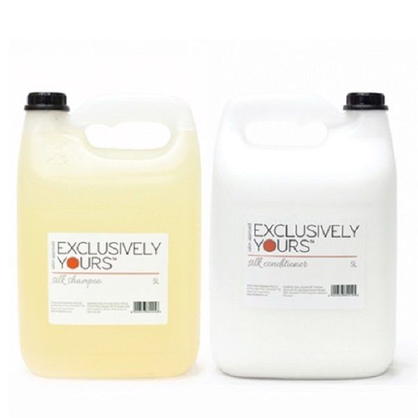 Combo 5L Silk Shampoo &amp; Conditioner - Exclusively Yours
