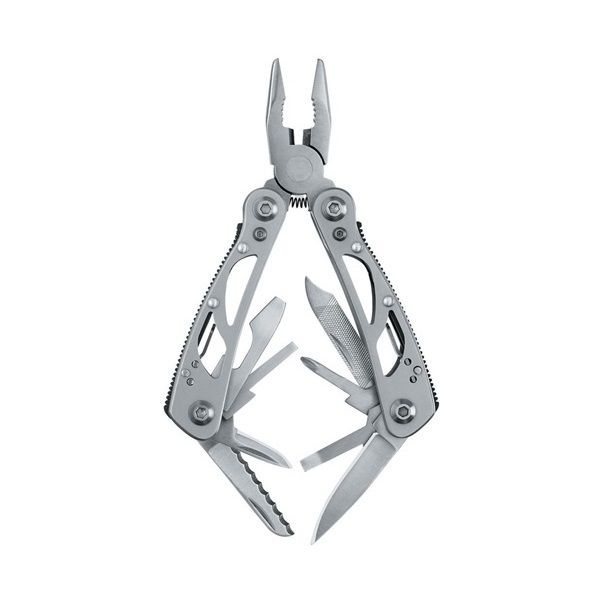 Flash 11-In-1 Stainless Steel Multi-Tool + Carry Pouch