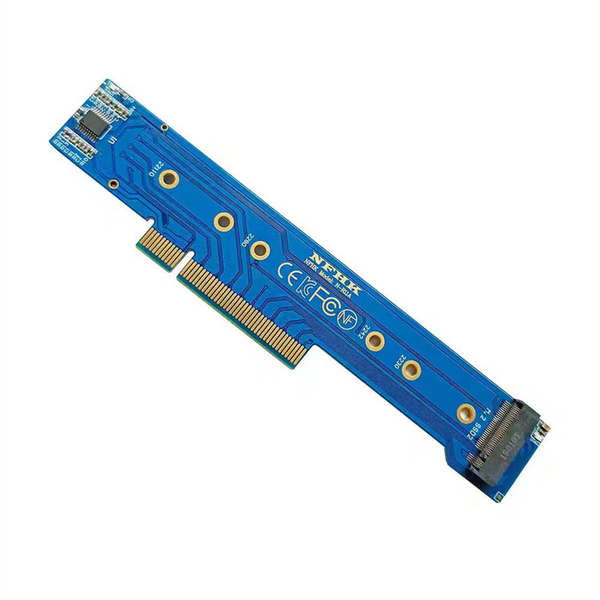 Adapter Card for 1U Chassis PCIe 3.0 4.0 x8 to 2 Pcs NVMe M.2 NGFF