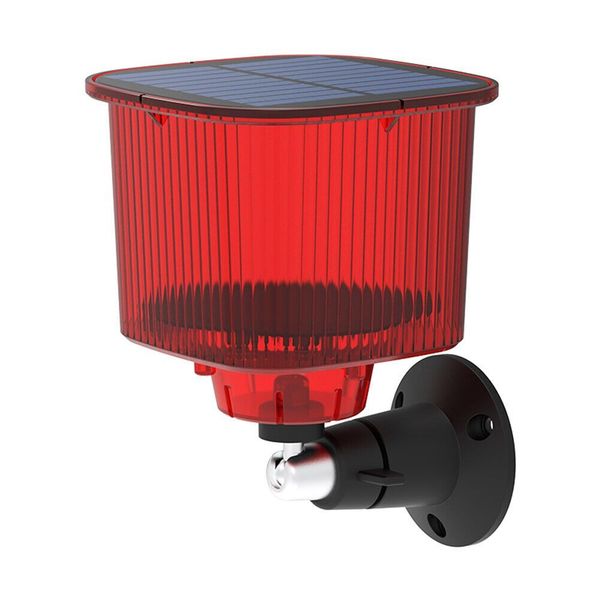 Flashing Light Animal Solar Red
