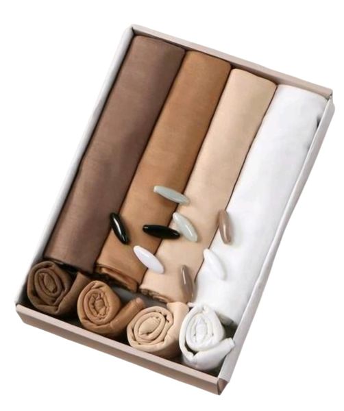 Luxury 9-Piece Hijab Gift Box Set - Premium Scarf &amp; Accessory Kit