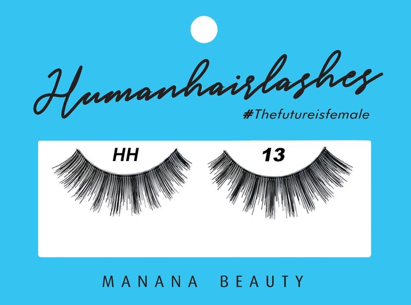 Manana Human Hair Eyelashes - Kamili