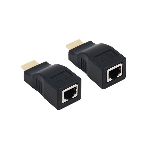 HDMI Extender Over CAT5e/6 Ethernet Adapter (4K / 1080P) - Up to 30m