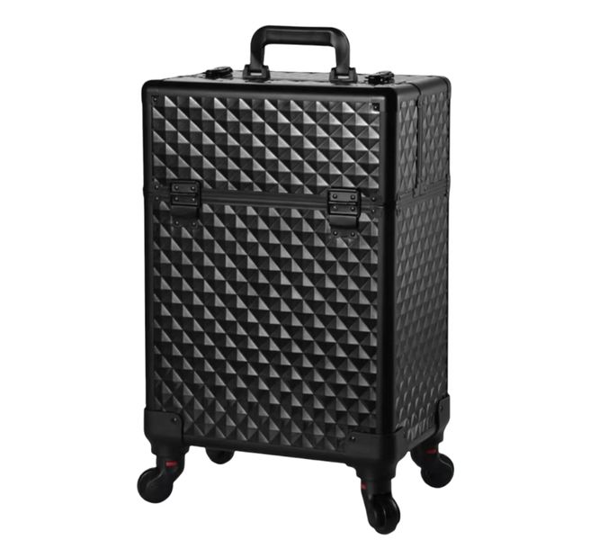 Pro Rolling Makeup Trolley Case Salon Beauty Nail Artist Train Case Y187