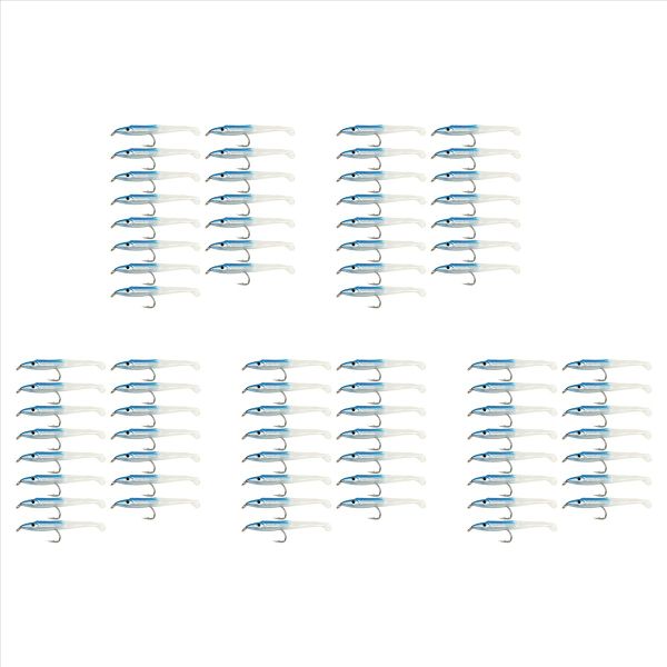 Sunmile Fake Fishing Lure With Hook Eel Bait 5Cm/0 6G T 15Pcs Blue