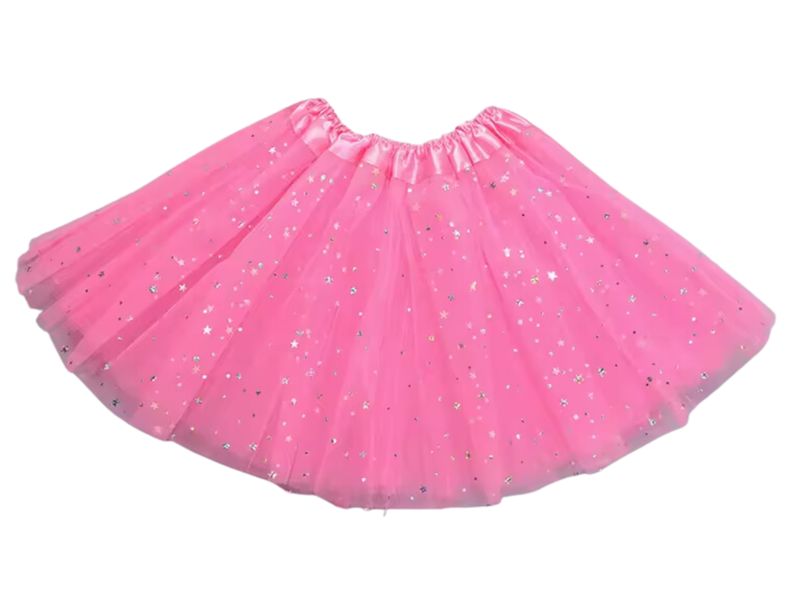 Pink Glitter Tutu Skirt