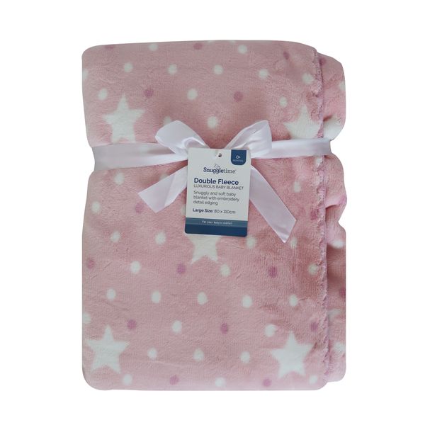 Snuggletime - Double Fleece Baby Blanket