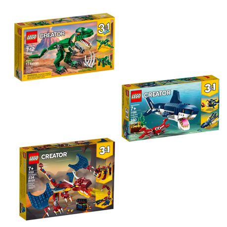 lego 3 in 1 dinosaur