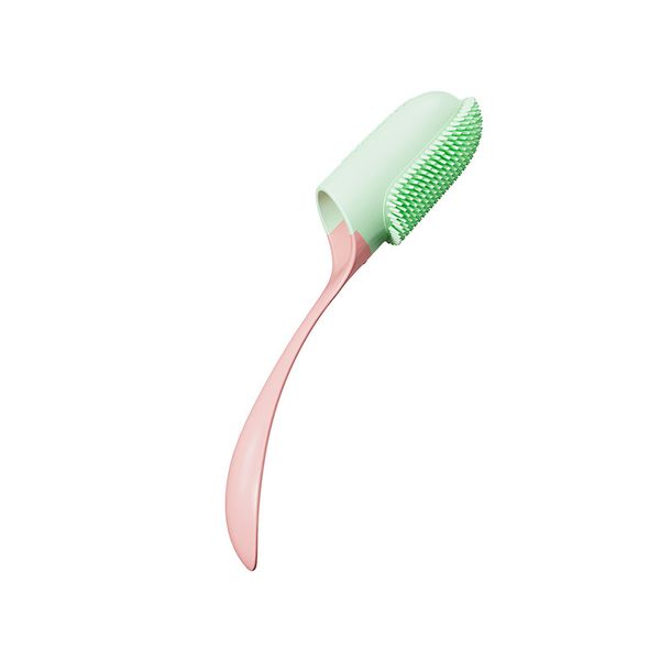 Pet Long HandleFinger ProtectionFinger Cover Pet Toothbrush