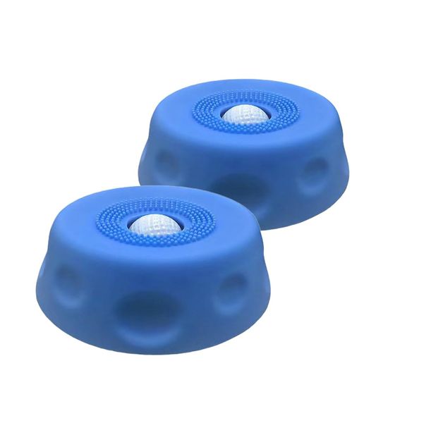 Dog Lick Bowl, Slow Feeder Bowl with Rolling Ball, Dog Licking Bowl, Blue