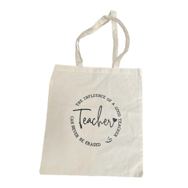 Influence of a Good Teacher - Cotton Eco Tote Bag | Shop Today. Get it ...