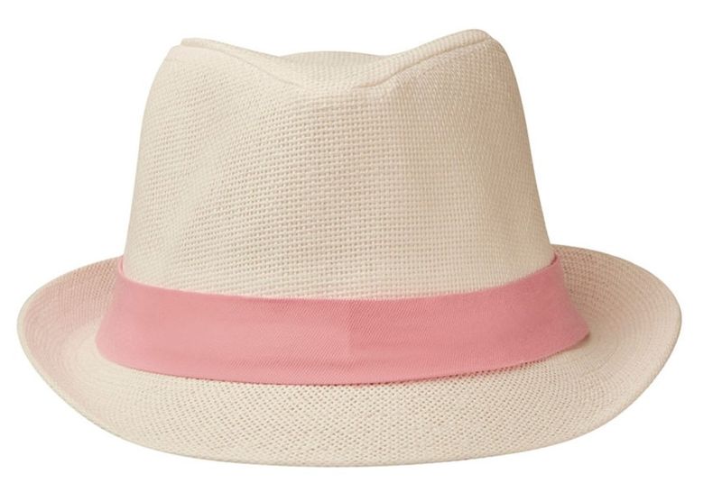 White With Pink Band image